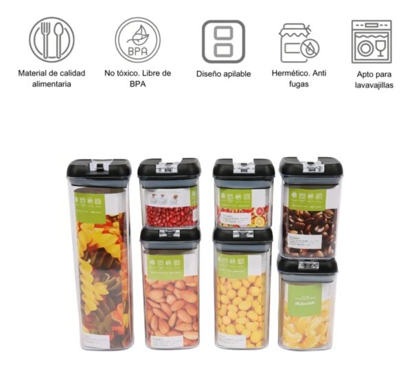 Set de Empaques Lujosos de Alimentos