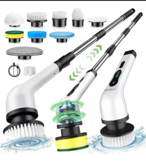 Cepillo eléctrico giratorio 9 en 1